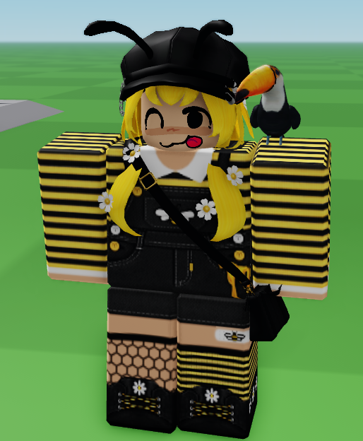 pic of raspby as a bee