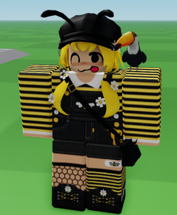 pic of raspby as a bee